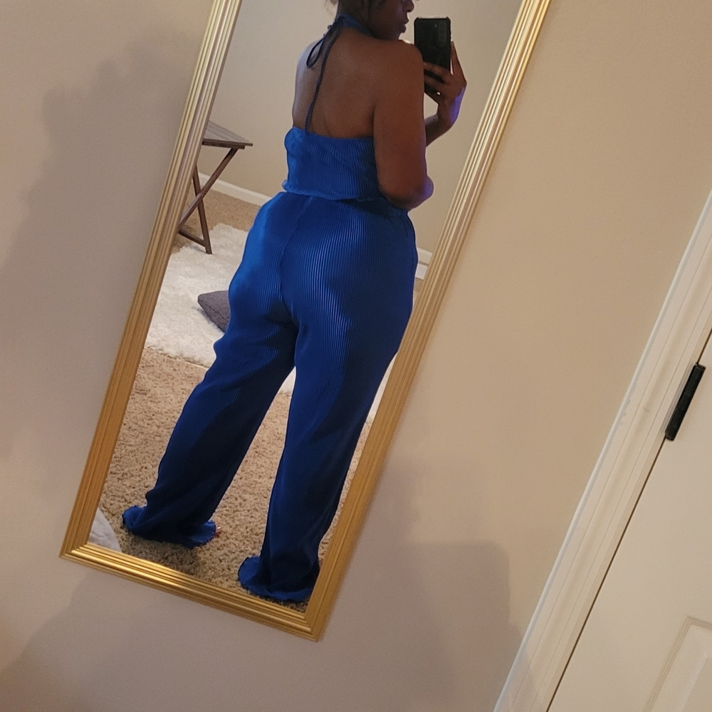Royal Blue Two Piece - Picture 3 of 3